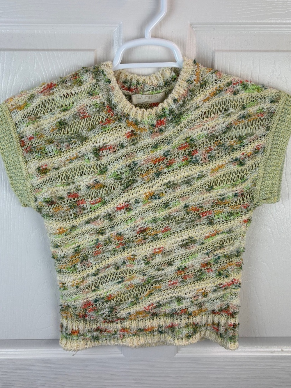 Ulla Johnson Frankie Pullover Short Sleeve Sweater